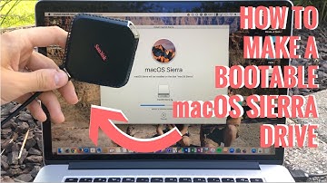 How to Create a Bootable macOS Sierra External SSD/USB