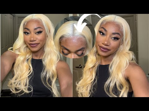 🔥Beautiful 613 Barbie Blonde Wig Melted Install and Review! Ft. Yolissa Hair