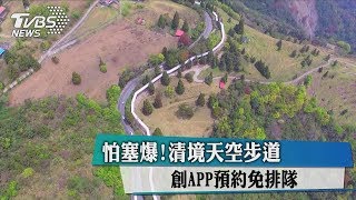 怕塞爆！清境天空步道　創APP預約免排隊