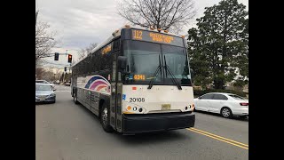 NJ Transit: On Board 2020 MCI D4500CT #20108 On Bus Route 112 To North Elizabeth NJ: (12/27/2021)