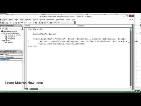 How to build Macros (full course) - Macro like a VLookUp - YouTube