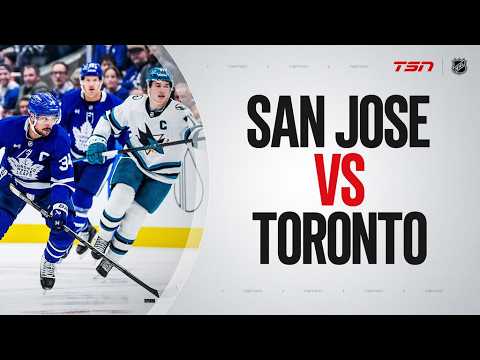 Toronto Maple Leafs vs. San Jose Sharks | NHL Highlights