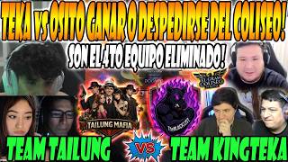 😮TAILUNG Y KINGTEKA SE JUEGAN LA ELIMINACION-T.TAILUNG vs T.KINGTEKA [BO1]EL GRAN COLISEO DE BENJAZ🔥