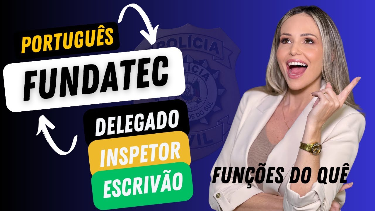 Questões de Língua Portuguesa – Fundatec (Delegado PC-RS)