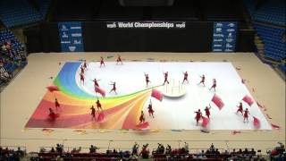 Red - 2013 Lyman Diamonds at WinterGuard Finals