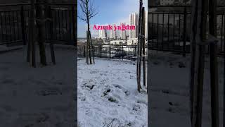 Azcık Karla Mutlu Olduk.