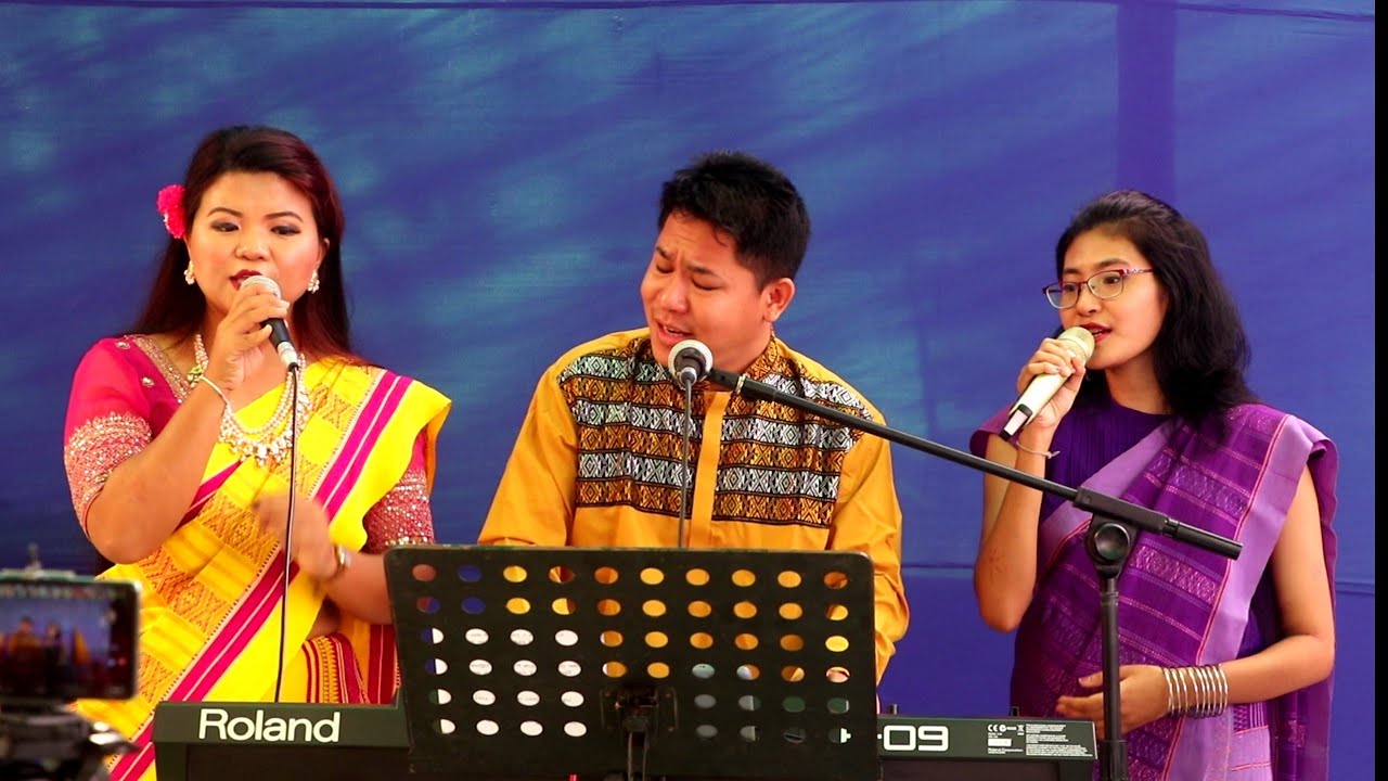 ।। নিজোর মুও জবান যুনি নিজে ঠিগ ন রাঘেলে।।New Buddhist religious song by Rubel, Parky & Poni Chakma.