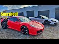 Rebuilding a wrecked Ferrari f430!