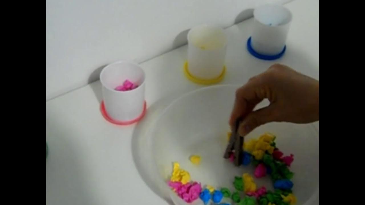 video scenario Sorting colors academic skills - YouTube