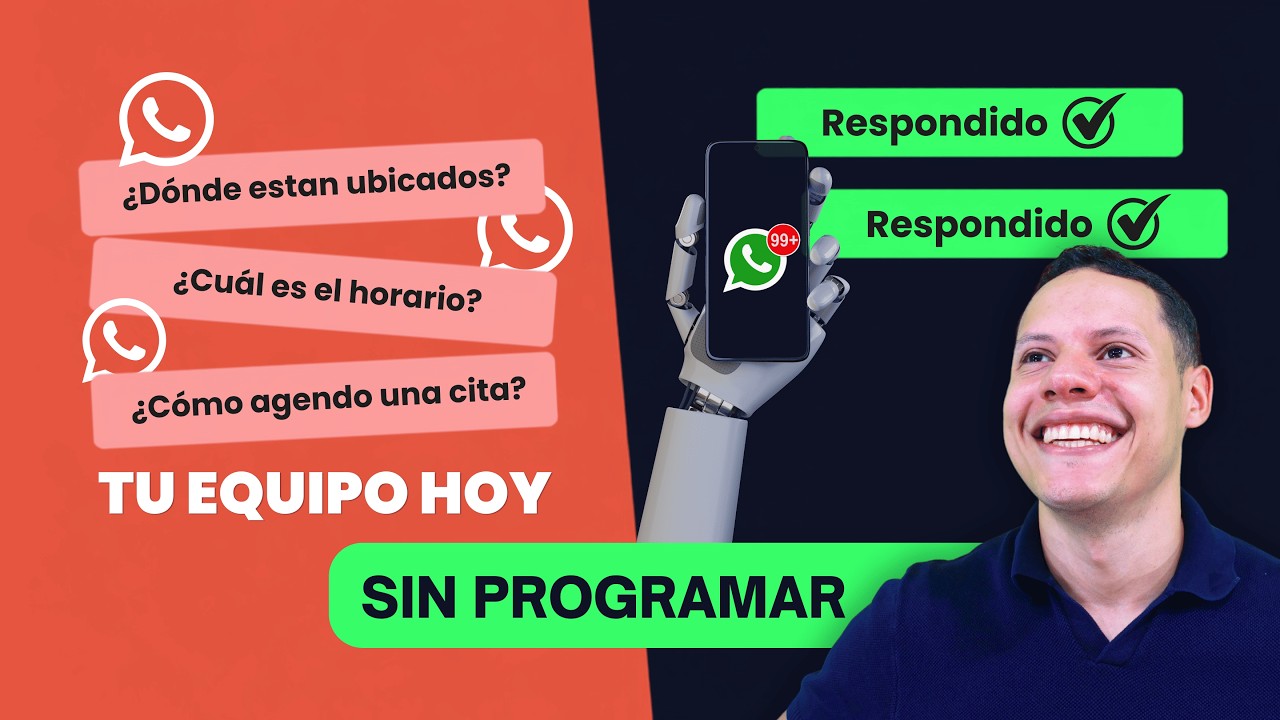 Cómo Crear un Chatbot de WhatsApp con IA Entrenado con la Info de Tu Negocio