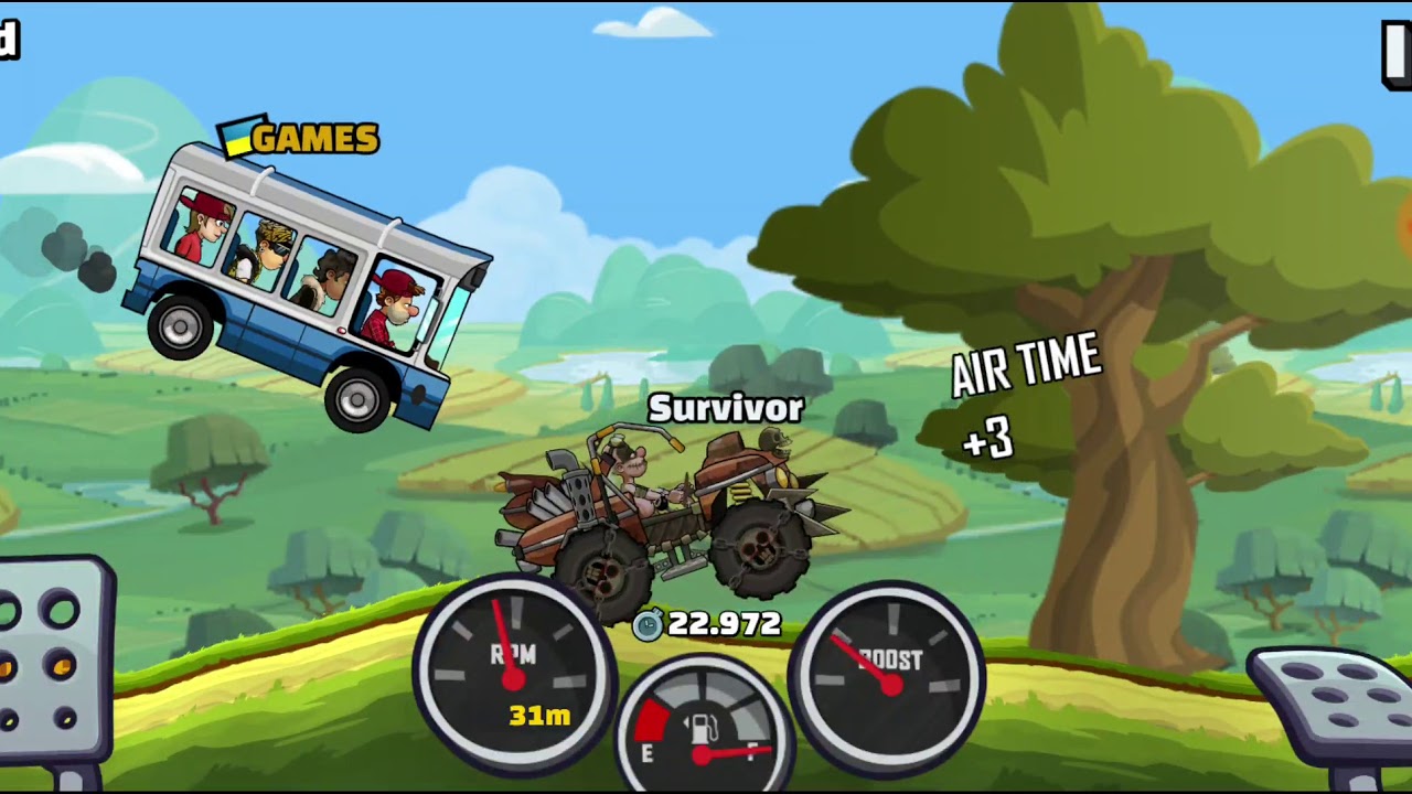 Онлайн Hill Climb Racing 2 - Прохождение #16