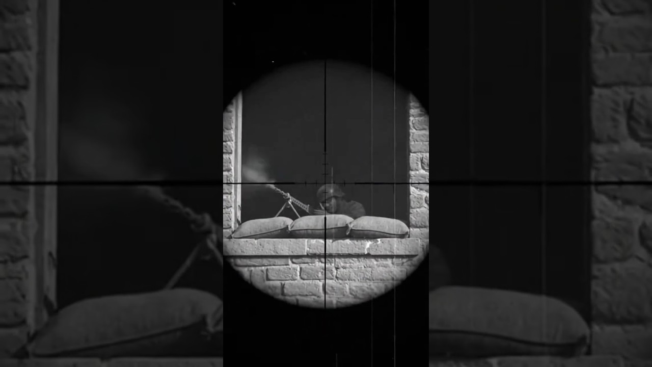 WW2 Silent Assassin One Shot, One Kill in a War Torn City