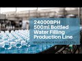 24000 bph bottled water production line