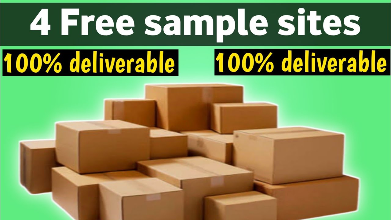 4 new free samples - 100% deliverable || free sample products || free online shopping