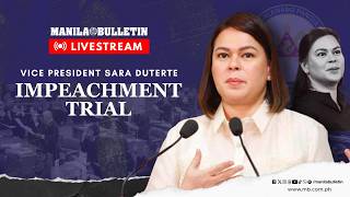 LIVE: Impeachment trial on VP Sara Duterte (Day 19) | Aug. 26