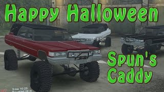 Spintires Mods - Spuns Cadillac Hearse 4X4 - Happy Halloween