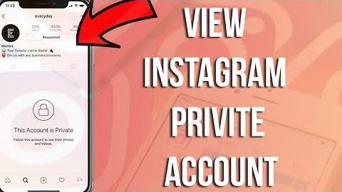 How To View Private Instagram Account Without Following Them Android & iOS 2020