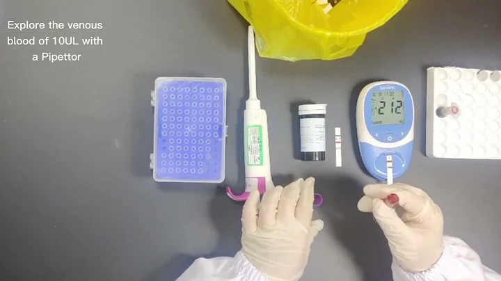 Sejoy Hemoglobin Test with Pipette Vein Blood Collection HB-201