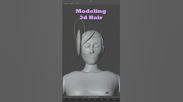 Sculpting 3d Hair from UV Spheres - Blender Beginners