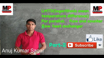 Lmtd for counter flow heat exchanger Part-2🔥🔥🔥🔥🔥