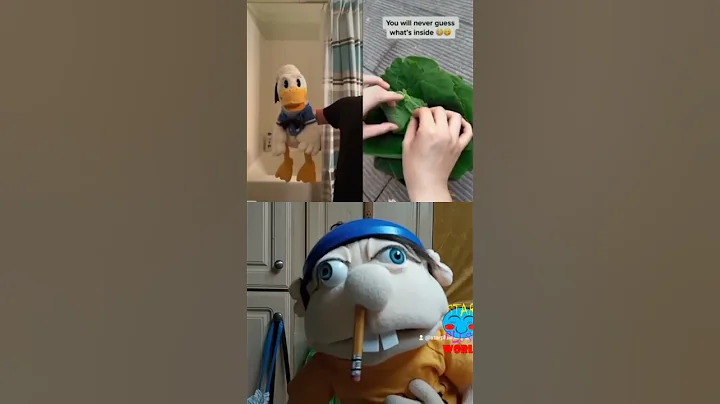 Donald & Jeffy Leaf !!!!  #sml #jeffy #tiktok #don...