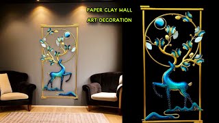 Easy Paper Clay Wall Art Ideas | Diy  | Craft Pixies
