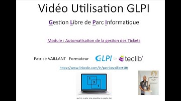 GLPI 10.0.x  Module Automatisation de la gestion des Tickets