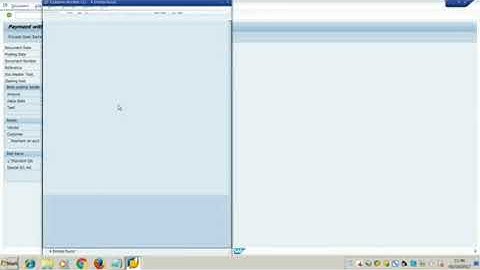 Liability Creation and Issue Cheque to the Customer in SAP
