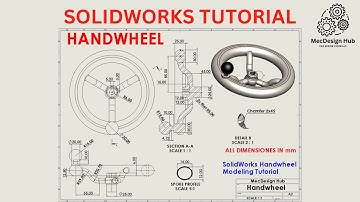 SolidWorks Handwheel Modeling Tutorial | Step-by-Step Guide for Beginners