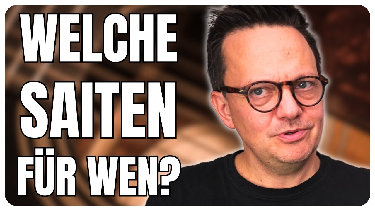 Welche Saiten für welche Hände sind die richtigen? 🤔