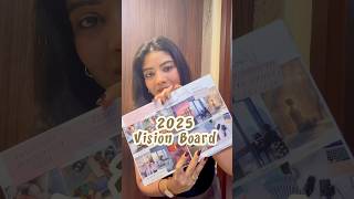 Sharing my 2025 Vision Board on last day of this Year🥰 #shorts #shortvideo #visionboard #2025
