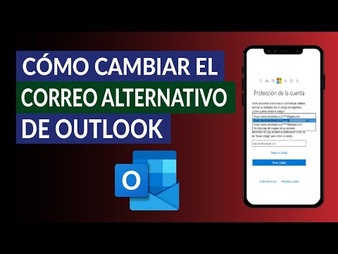 Cómo Cambiar el Correo Alternativo o de Recuperación de Outlook - Hotmail