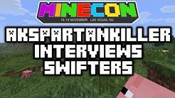 Minecon: AKSpartanKiller Interviews Swifters (HD)
