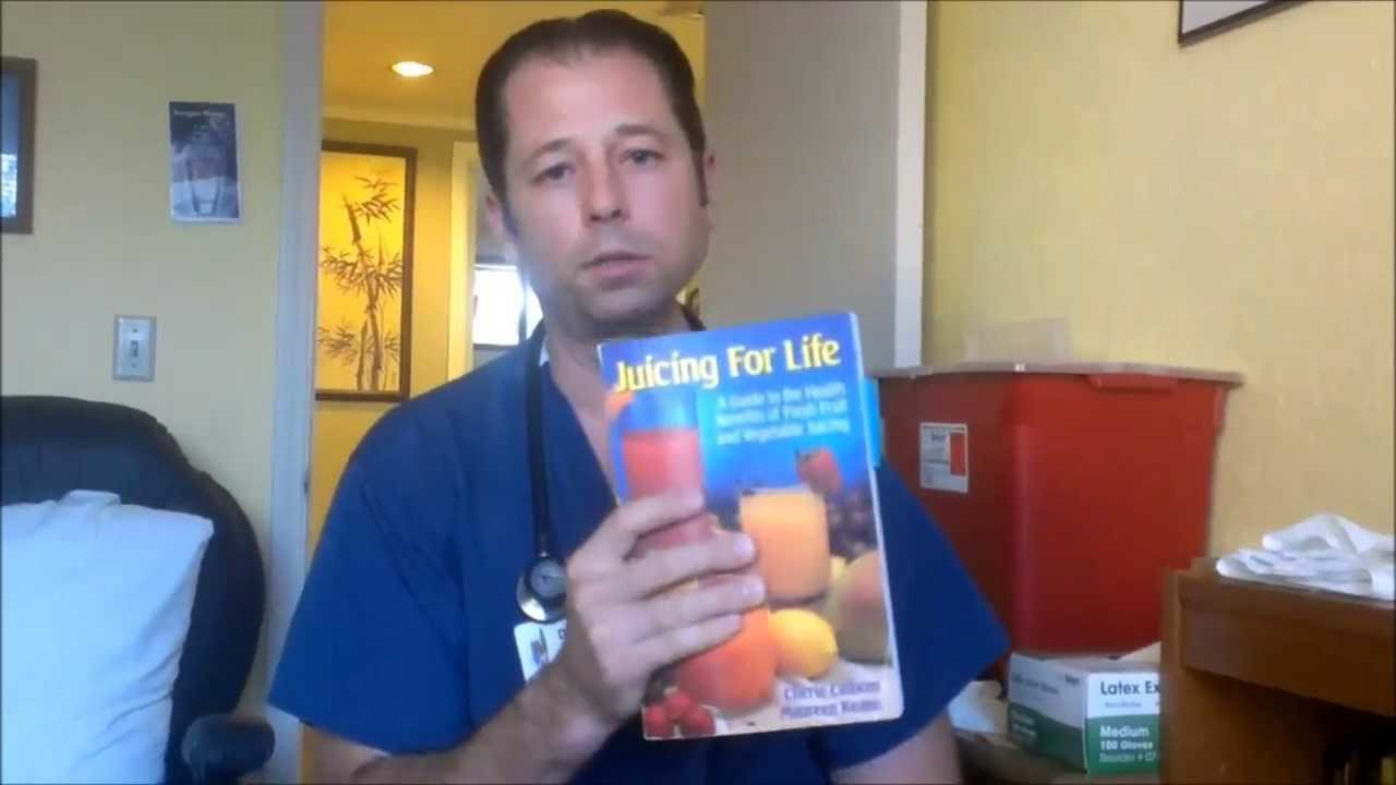 DR JOE BROWN JUICING INGREDIENTS CANCER PATIENTS WHAT AND WHICH