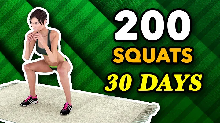 200 Squats A Day For 30 Days - Most Effective Squa...