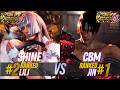 T8 ✪ SHINE (#2 Ranked Lili) 🆚 CBM (#1 Ranked Jin) ✪ Tekken 8 High Level Replay