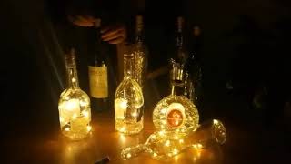 Luces Para Botellas Luz Corcho Tira Led 2m 20led 10piezas