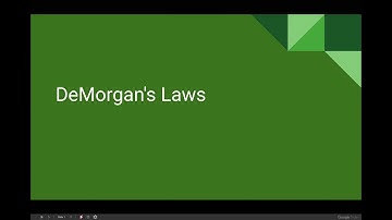AP CS A Unit 3 Lesson 6 - Equivalent Boolean Expressions