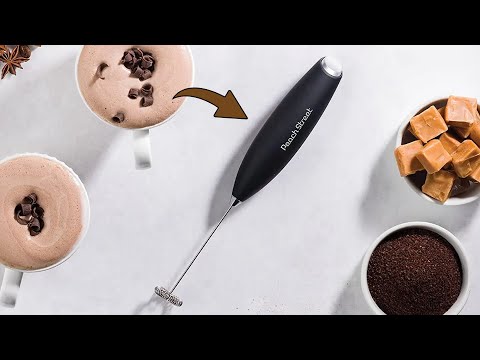 Peach Street Handheld Milk Frother Review - The Perfect Froth in Seconds! 