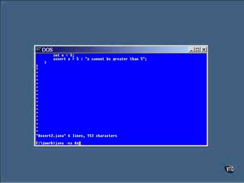 Assert In Java