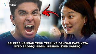 SELEPAS Hannah Yeoh Terluka Dengan Kata-Kata Syed Saddiq! Begini Respon Syed Saddiq!