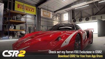 【CSR2】FXX Evoluzione, shift & tune for 7.05x
