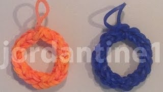 Skinny Letter O Alphabet Charm - Rainbow Loom, Wonder Loom