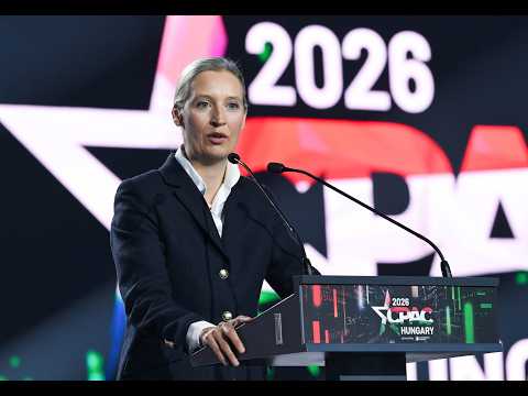 AfD-leider Alice Weidel heeft op CPAC Boedapest een indringende toespraak gehouden over de toekomst van Europa. In Boedapest sprak zij over een beslissend moment voor het continent. Volgens haar staan vrijheid en welvaart onder druk. Ze riep op tot een herwaardering van nationale soevereiniteit en westerse waarden.

Blijf via NieuwRechts.nl op de hoogte van het laatste nieuws voor rechts en conservatief denkend Nederland! Start je gratis maand nu via https://nieuwrechts.nl/landing