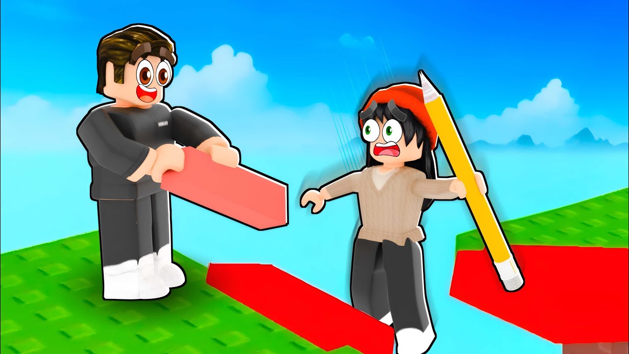 ROBLOX DRAW TOGETHER OBBY WITH ALEXA!