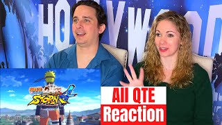 Naruto Shippuden Ultimate Ninja Storm 4 All Quick Time Events Reaction