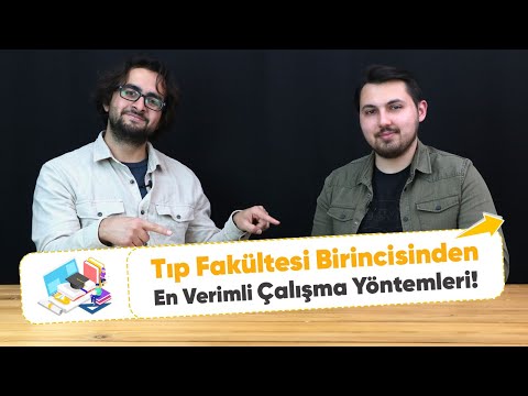 TIP FAKÜLTESİNİN BİRİNCİSİNDEN ÇALIŞMA YÖNTEMLERİ 👨‍⚕️ DERS ÇALIŞMA, EZBERLEME, ZAMAN YÖNETİMİ…