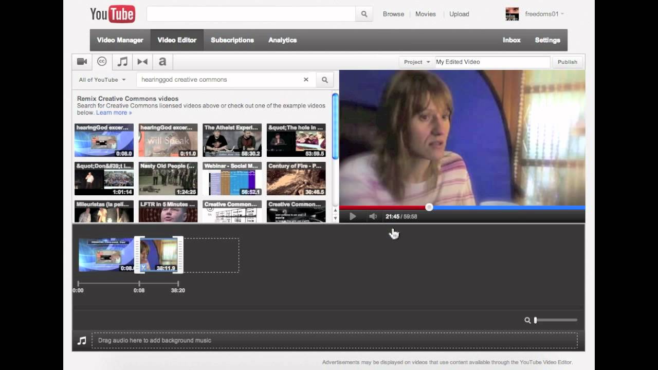 How to Remix Creative Commons Video YouTube