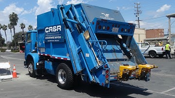 Volvo WX42 Pak-Mor Rear Loader - Semi-Automated Recycling (Part 1)