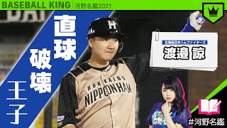 渡邉諒（日本ハム）ってどんな選手??【河野名鑑2021】vol.36